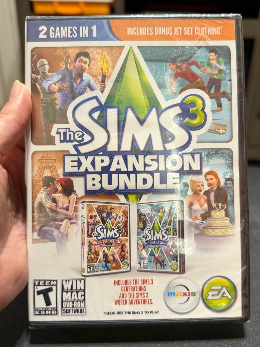 NWT‎ The Sims 3 Expansion Bundle EA comp dvd game